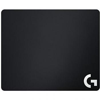 Logitech G240 Alfombrilla de Ratón Gaming de Tela, Para Ratón con Cable o Inalámbrico, 340 x 280mm, Grosor 1mm, Fricción de Superficie Moderada, Textura de Superficie Uniforme, Enrollable Negro