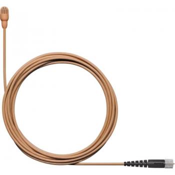Shure TwinPlex TL47 Omnidirectional Lavalier Microphone, MicroDot Connector, Cocoa Color, with Accessories