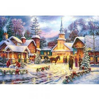 Puzzle 1500 piezas Faith Runs Deep de Castorland, dimensiones 68x47 cm
