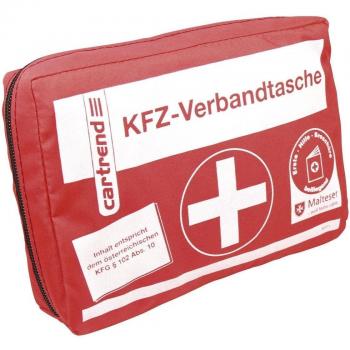 Cartrend 50211 Bolsa de primeros auxilios de coche Austria, contenido según la regulación de Austria KFG 102 ABS 10