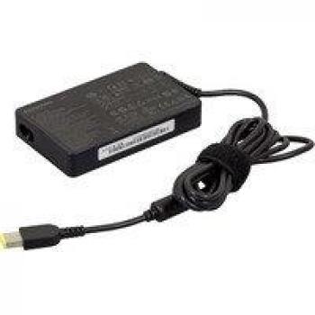 Adaptador de corriente Lenovo ThinkPad 65W Slim para notebook, interior, AC a DC, color negro