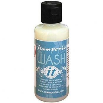 Laca Transparente Wash it Stamperia, 80 ml