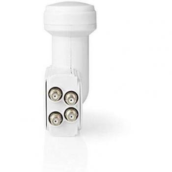 NEDIS LNB's LNB Quattro Universal | Factor de Ruido de 0,2 a 0,85 dB Blanco