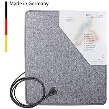 ProCar Calefacción Alfombra 60 X 70 Cm 220 V 47 W Gris para caravana o caravana