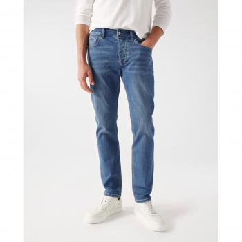 Vaquero Slim Azul Lavado Medio de Salsa Jeans para Hombre
