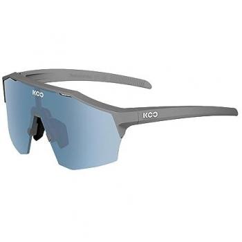 Gafas de sol KOO Alibi gris mate con lentes espejadas Zeiss turquesa