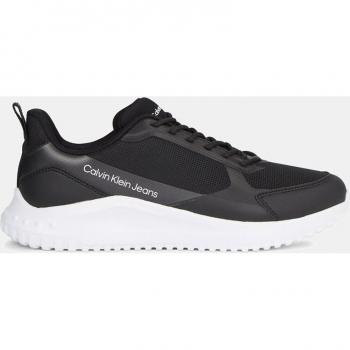 Zapatillas de hombre tipo running bajas Calvin Klein Jeans con logo en color negro