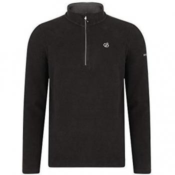 Dare 2b Freethink Half Zip Ski Layer Hiking Outdoor Fleece Forro Polar, Hombre, Negro, M