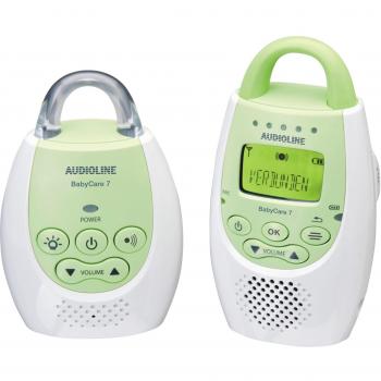 Intercomunicador de Bebés AudioLine Baby Care 7 con Transmisión Digital y Función de Monitoreo