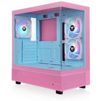 Caja PC Thermaltake View 270 Plus TG ARGB Mid Tower E-ATX con Ventana Templada Rosa