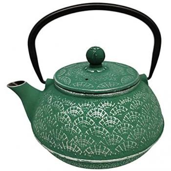Tetera de Hierro Colado Verde 0,9 L Signes Grimalt 15x17x11cm