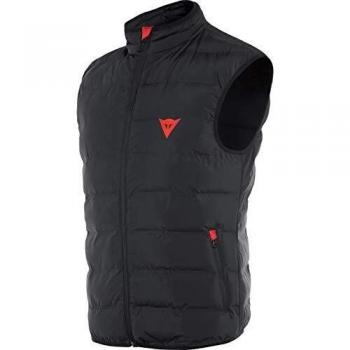 Dainese Down-Vest Afteride, Chaleco Impermeable Moto, negro, l