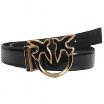 Pinko Love Berry H3 Black Women's Belt Size S