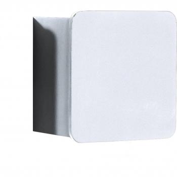 Alondra H555-G2300 - Box armario pequeño infantil de pared, con puerta, color blanco brillo