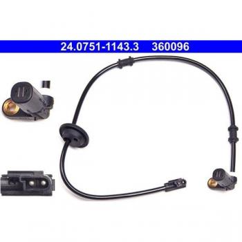 Sensor de velocidad de la rueda ATE 24.0751-1143.3 Izquierda