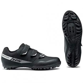 NORTHWAVE Sapatos Btt NW Tour, Zapatillas Unisex Adulto, Black, 45 EU
