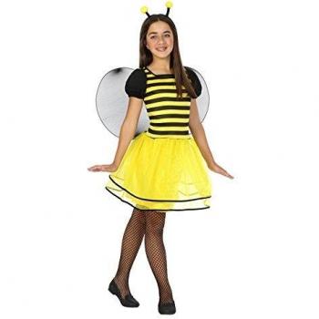 Atosa disfraz abeja niña infantil amarillo 3 a 4 años