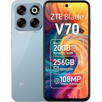 ZTE Blade V70 Smartphone 4G Dual-SIM 8GB RAM 256GB Gris Polvo de Estrellas 6.7