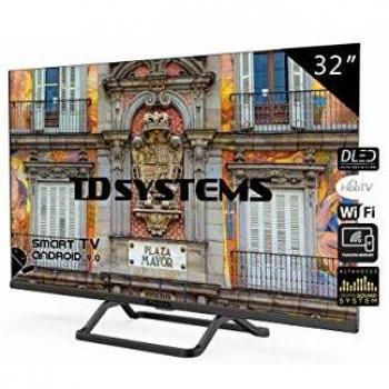 TV TD SYSTEMS K32DLX10HS 32 HD SMART ANDROID WIFI USB HDMI NEGRO