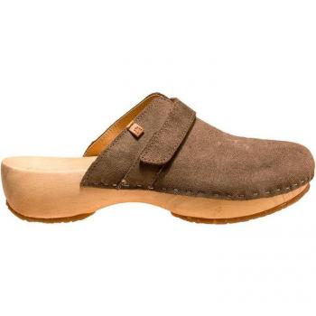 Zuecos de mujer El Naturalista N5834 Shokunin marrón