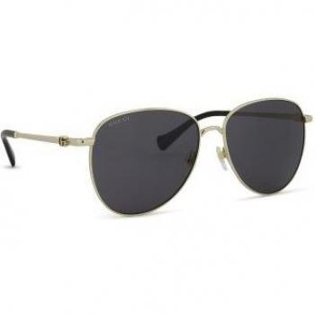 Gucci GG1419S 001 60 Gold Sunglasses, Yellow female, Size: 60 MM