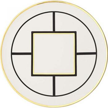 Villeroy & Boch Metro Chic 33 cm White Gold Cake Plate
