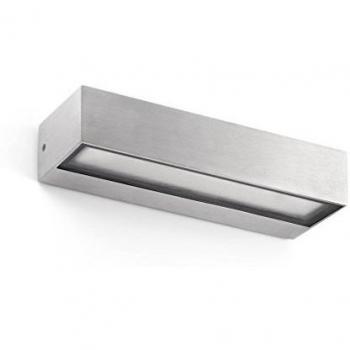Aplique LED de exterior Toluca de aluminio
