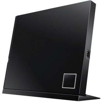 ASUS SBW-06D2X-U - Grabadora de Blu-ray externa 6X, Diseño de Stand, Compatible con Mac, Admite M-DISC, Cifrado de Disco, Almacenamiento Web Ilimitado