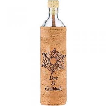 Botella Flaska Corcho Spiritual Emoto Peace Project 750 ml