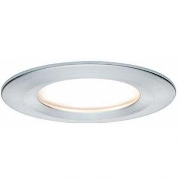 Set de 3 Focos LED Slim Coin Dimmables, Aluminio, IP44, 6.8W, 2700K