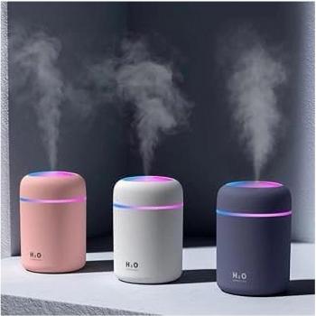 Mini Humidificador Portátil de Escritorio con Luz Colorida y Apagado Automático