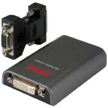 Adaptador USB 2.0 a VGA/DVI para Pantalla