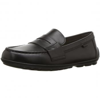 Geox Boys' New Fast Black Loafers - Size 31