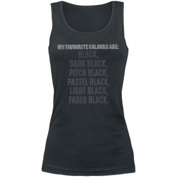 My Favourite Colours Top Mujer Negro M