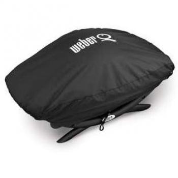 Weber Q Fitted BBQ Cover for Q 200/2000 in Black