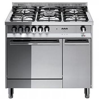 Cocina Lofra MT96MF/C 90cm Gas con 5 Fuegos y Horno Eléctrico Multifuncción Clase A Acero Inoxidable