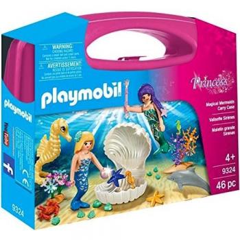 Playmobil 9324 Gran Princesa Mágica Sirenas Llevan Caso 46PC Playset