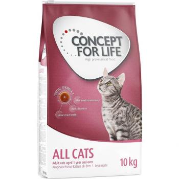Concept for Life All Cats - Improved Recipe - Economy Pack: 2 x 10 kg
