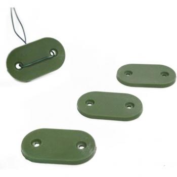 GRAPA FIJACION PARA CAÑIZO PVC BONERVA VERDE BOLSA 26 UNID