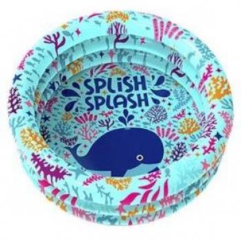 Piscina Infantil Ballena Azul Turquesa Ø85 Cm