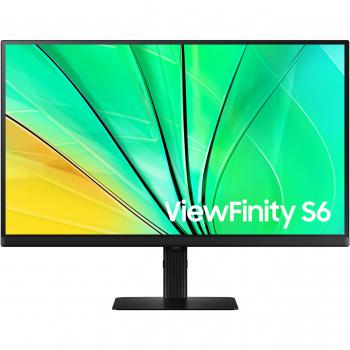 Samsung ViewFinity S6 27 QHD LED Monitor - 2560 x 1440, IPS, 100Hz, HDR10, 5ms Response Time