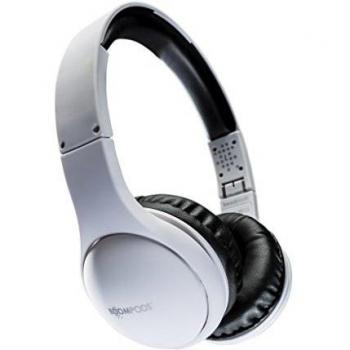 Boompods WLHPWHT - Auriculares Plegables con Bluetooth, Color Blanco