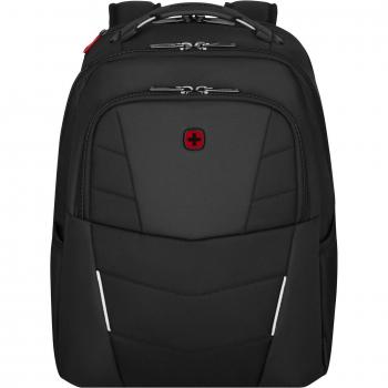 Balanza de Oficina MAULalpha 5000g con Batería y Mochila Casual Wenger Altair Negra de Poliéster Reciclado para Laptop hasta 15,6