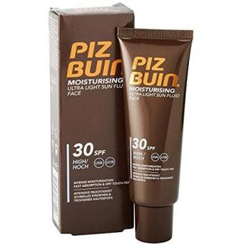 Piz Buin Piz Buin In Moisturising Ultra Light Sun Fluid Face Spf30 50 Ml - 50 ml