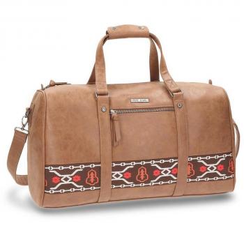 Pepe Jeans Liza - Bolsa de Viaje, 50 cm, 27 Litros, Marrón