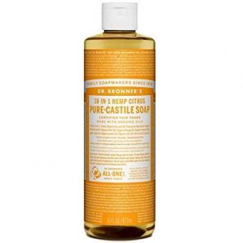 Dr. Bronner's Pure-Castile Liquid Soap - Citrus - 16 Ounce
