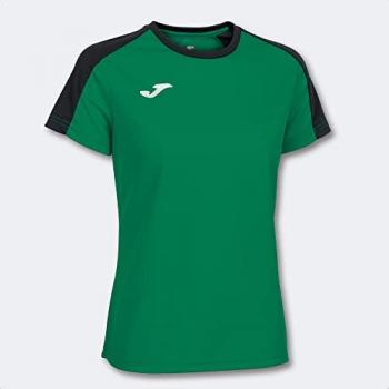 Camiseta manga corta mujer Joma Eco Championship verde negro XL