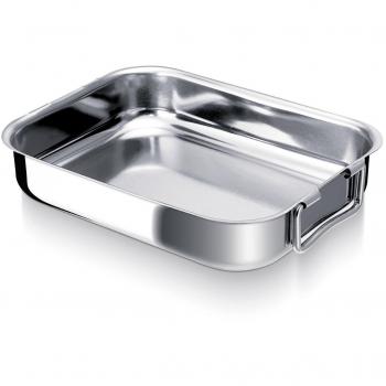 Beka 20043435 - Bandeja de horno rectangular en acero inoxidable
