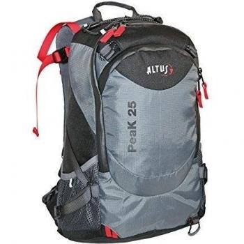 Altus Peak 25 - Mochila, unisex, color gris / negro, talla única