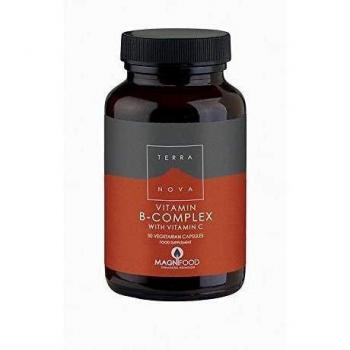 Vitamin B-Complex with Vitamin C - 50 Capsules